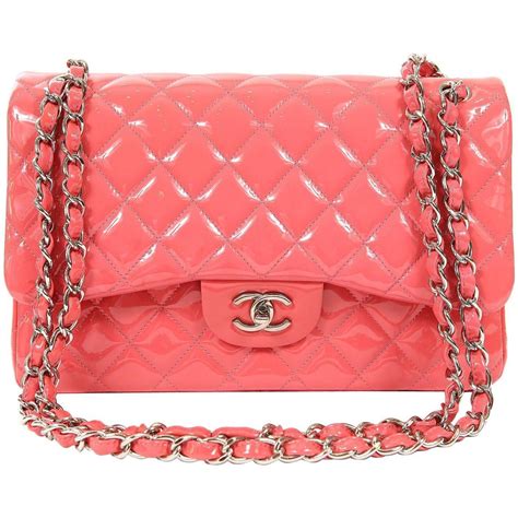 chanel pink patent satchel|Chanel purses sale.